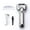 Silver, variant on Portable Electric Shaver Mini Travel USB Rechargeable Shaver with Digital Display, Silver Compact Shaver Gift Box Set for Quick Personal Grooming