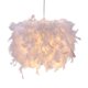thumbnail image 1 of sweethay Pantalla de luz de techo redonda de plumas Pantalla colgante Esfera de fácil ajuste Estilo moderno Iluminación navideña Numero 5 sweethay HA025632-05, 1 of 1