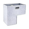 thumbnail image 2 of ¡Liquidación de Lssam! Contenedor para mantas, cestas para guardar ropa, cestas para escaleras en forma de L, cestas plegables para escaleras de 40 cm, cestas para escaleras, cestas para, 2 of 8