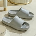 thumbnail image 1 of Slip-on Slippers Summer Unisex Non-Slip Bathroom Thicken Bottom Slippers, 1 of 6