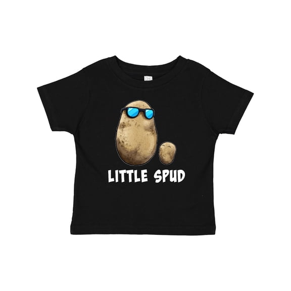 Inktastic Little Spud Potato Father and Child Boys or Girls Baby T-Shirt