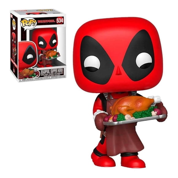Figura Funko Pop Deadpool Holiday 4.5 Pulgadas
