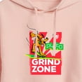 thumbnail image 3 of Disney - Pluto Grind Zone  - Juniors Cropped Pullover Hoodie, 3 of 5