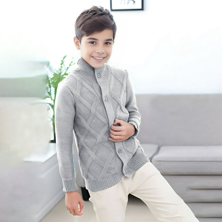 Baby boys grey cardigan 2025