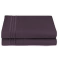 thumbnail image 2 of Nestl Pillow cases Premier 1800, Luxury Soft Microfiber Pillow Case Sleep Covers, Hypoallergenic Sleeping Encasements, Queen Standard Size (20"x30"), Pillow Case Set of 2 Pieces, Purple Eggplant, 2 of 12