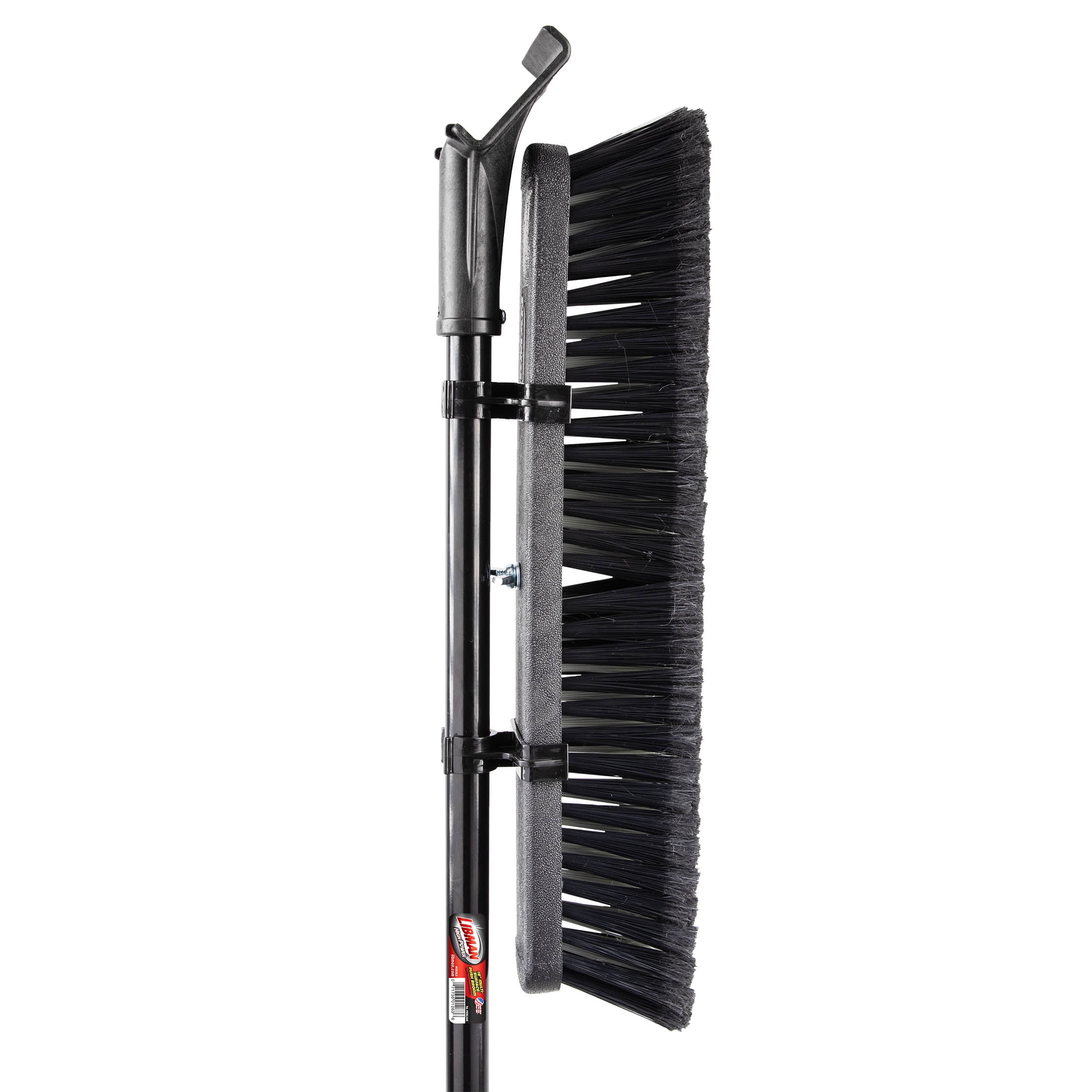 Libman 18" High Power Push Broom Multi-Surface Steel Handle