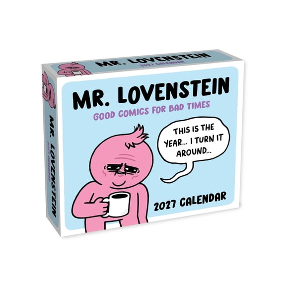 Mr. Lovenstein 2027 Day-To-Day Calendar: Good Comics for Bad Times, (Paperback)