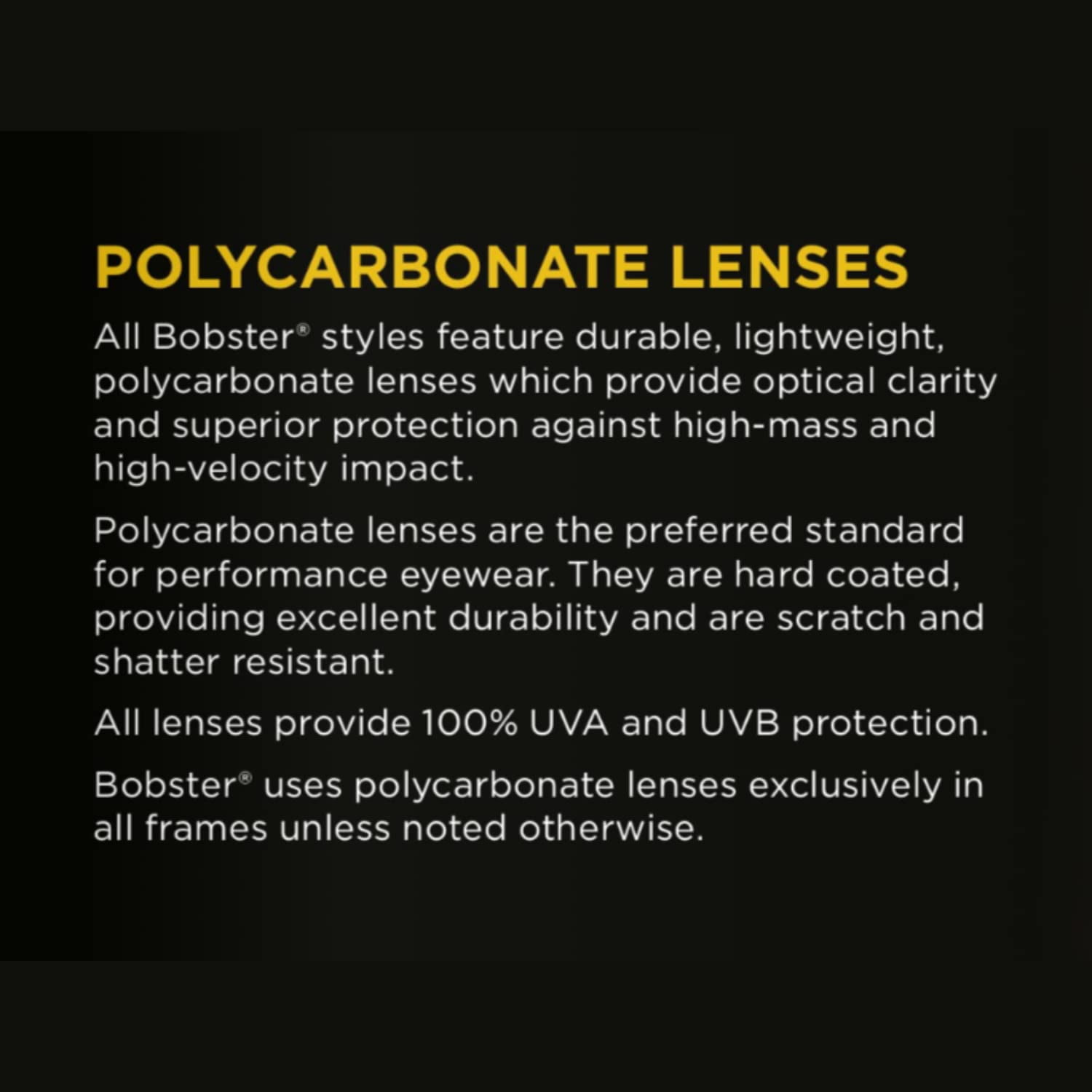 Bobster Cruiser Goggle-Style Motorcycle Sunglasses w/Clear Lens