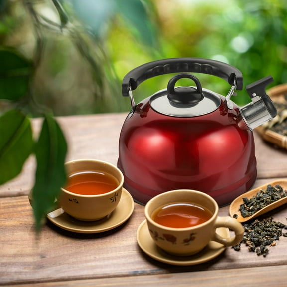 NIYANGLE Whistling Water Kettle Hemispherical Stainless Steel 1Pack
