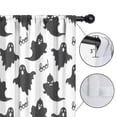 thumbnail image 4 of Blackout Kids Curtains,Halloween Black Ghosts with Boo Childrens Insulated Curtains Set Of 2,Bedroom Essentials,Toddler Room Decor 42"x84", 4 of 5