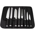 thumbnail image 1 of Pemberly Row Contemporary Chef Knife 9 Piece Set In Carry Bag, 1 of 1