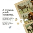 thumbnail image 5 of Lantern Press 1000 Piece Jigsaw Puzzle, Mammals, B, Vintage Bookplate, Adolphe Millot Artwork, 5 of 5