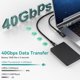 thumbnail image 5 of Cable Tipo C A PD 240W 8K/6K 60Hz USB4.0 Gen3 para MacBook Pro (1m), 5 of 9