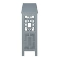 thumbnail image 5 of Convenience Concepts Town Square Console Table, Gray, 5 of 7