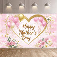thumbnail image 2 of Happy Mother's Day Banner Floral Butterflies and Roses Backdrop Decoration Party Supplies Home Decor Event Background Celebration, 2 of 4