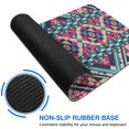 thumbnail image 6 of Long Mouse Pads for Desk,Colorful Geometric Pattern Desk Mats on Top Of Desks, Desk Mouse Pad Extra Large with 3mm Non-Slip Base and Stitched Edge for Gaming,Office,Work,Home 31.5"x11.8", 6 of 6