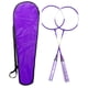 thumbnail image 1 of Juego De Raquetas De Bádminton, 2 Raquetas De aleación De Hierro Súper Ligera Con Varilla Central Elástica Y Soporte En Forma De T Para Principiantes, Niños, Interiores, 1 of 8