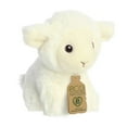 thumbnail image 4 of Aurora - Mini White Eco Nation - 4.5" Mini Lamb - Responsibly Made Stuffed Animal, 4 of 5
