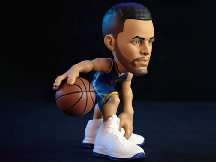 ステフィン・カリー smALL-STARS Minis NBA フィギュア Stephen Curry Small-Stars Figure | Sideshow Collectibles