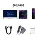 thumbnail image 1 of 1080P TV Box Quad Core CPU WIFI Bluetooth 4.0 Reproductor multimedia de red Ethernet con doble USB 4G + 64G Enchufe de la UE Inevent EL5108-09B, 1 of 7