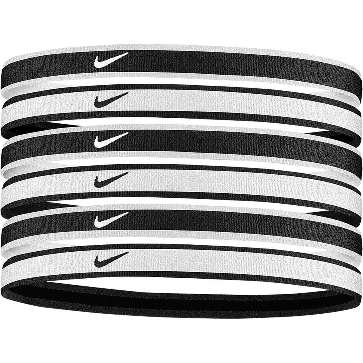 hacerte molestar Practicar senderismo bala Nike Womens Swoosh Headbands 6Pk - Walmart.com