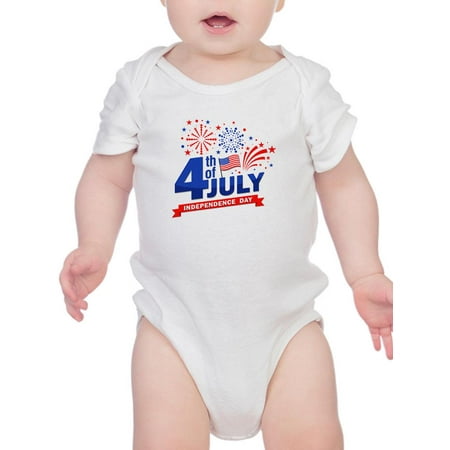 

July 4Th Independence Day Bodysuit Infant -Image by Shutterstock 24 Months