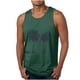 thumbnail image 1 of Camisetas de Tanque de los Hombres Tanque de los Hombres Incolor Gradiente de Impresión Cuello Redondo Correa Delgada Fuga Atrás Regular Casual Deportes Blusas de Tanque, 1 of 5