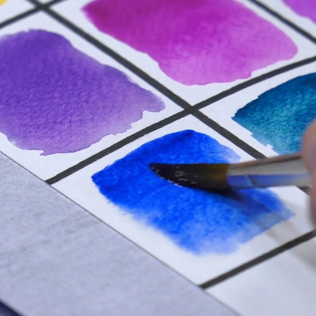 SoHo Urban Artist E-Z Lift Artist Watercolors Pan Set Of 36 - Professional Watercolor Pan with Rich & Brilliant Colors for Painters, Artists, Canvas, & More!