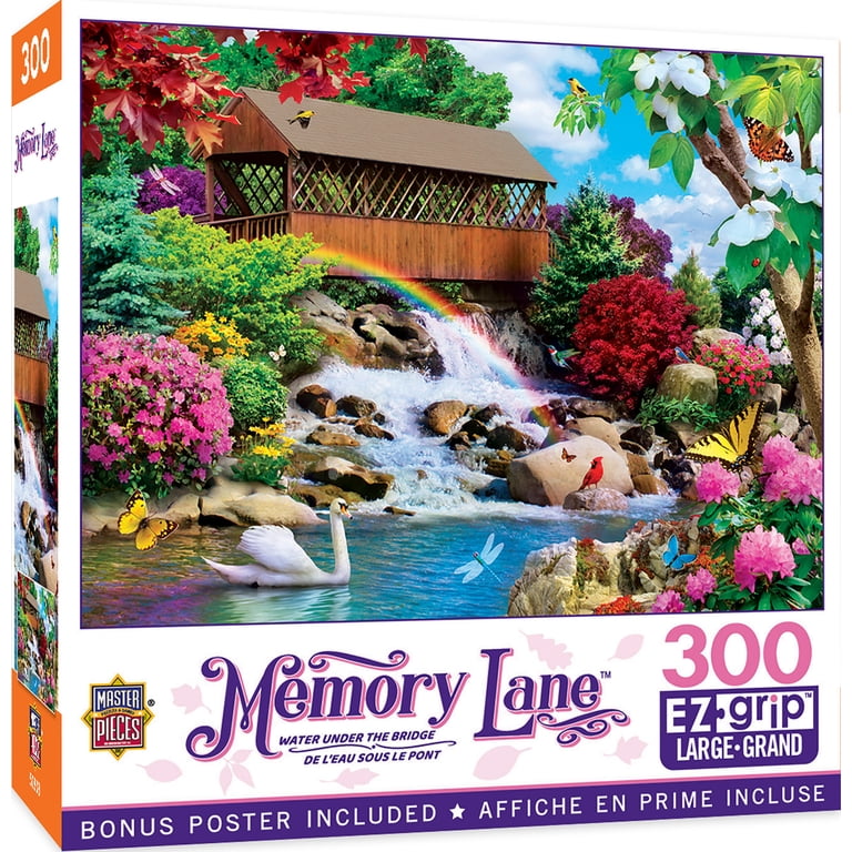 Memory Lane - Water Under the Bridge 300 Piece EZ Grip Puzzle