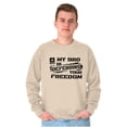 thumbnail image 5 of US Army Logo My Bro Defending Freedom Sweatshirt for Men or Women Brisco Brands S, 5 of 6