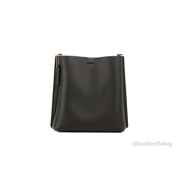 Coach CA177 Mollie 22 Block Bag Small Doublefaced Leather Bucket  