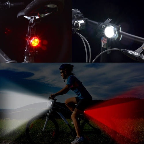 BW#A 5 modes USB Rechargeable COB LED Bicycle Bike Cycling Rear Tail Light Lamp