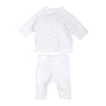 thumbnail image 2 of Conjunto Baby Creysi Unisex 6 Meses Estampado Estrellitas Blanco 2 Pzas, 2 of 3