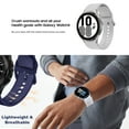 thumbnail image 6 of Silicone Sport Replacement Watch Band for Samsung Galaxy Watch 5/Watch 5 Pro,20mm Soft Adjustable Strap for Galaxy Watch 4/Galaxy Watch 4 Classic Women Men, 6 of 10