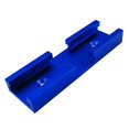 thumbnail image 3 of 4 tamaños estándar carpintería inglete track Jig Fixture Router Table 100mm azul Sharpla Parada de la pista de inglete, 3 of 5