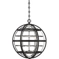 thumbnail image 1 of Savoy House 7-9179-3-67 Vega 18" 3-Light Pendant in Black/Chrome, 1 of 5