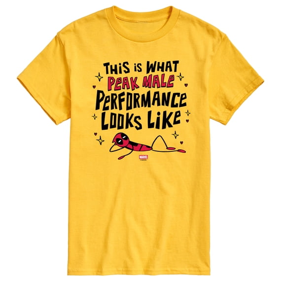 Deadpool - Peak Male Performance - Men's Short Sleeve Graphic T-Shirt