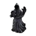 thumbnail image 1 of Estatua misteriosa de túnica negra, escultura gótica, regalo, accesorio fotográfico, suministros para fiestas Sin apoyo, 1 of 9