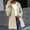 Beige, variant on Women's Outdoor Jackets Lightweight Solid Hooded Windproof with Pocket for Autumn Wear