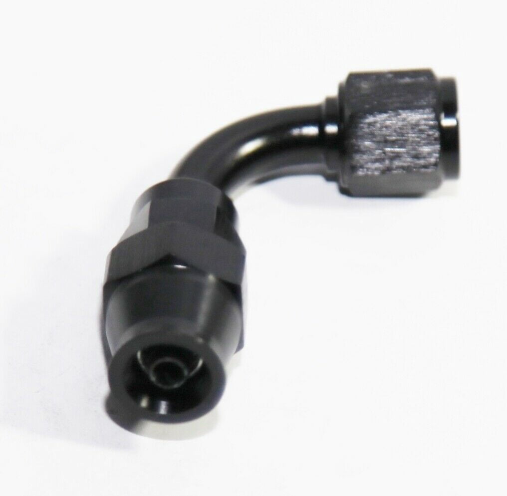 12 90 Degree Female Aluminum Hose End - Non-Swivel 12 90 Degree Female Aluminum Hose End - Non-Swivel