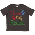 thumbnail image 3 of Inktastic I Love My Abuela Boys or Girls Toddler T-Shirt, 3 of 5