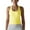 Yellow, variant on Timegard Yoga Tops for Women U Neck Sleeveless Racerback Stretch Workout Running Tank Top Solid Color