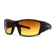 thumbnail image 2 of Xloop HD Lens Wrap Around Biker Style Sport Sunglasses Matte Black, 2 of 4