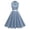 Light Blue, variant on Womens Summer Dresses Audrey Vintage Polka Dot Swing Party Retro Peter Pan Doll Collar Wedding Casual Skater Dresses For Women 2025 Elegant Classy