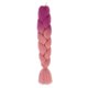 thumbnail image 1 of Nvzi Extensiones de cabello para trenzar para mujeres, 6 paquetes de 100 g/paquete, 24 pulgadas, cabello sintético resistente al calor para trenzas de ganchillo y giros., 1 of 2