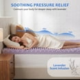thumbnail image 6 of Smiaoer Mattress Topper, 2 Inches Twin Size Gel Memory Foam Bed Topper,Pressure Relief for Back Pain, 6 of 8