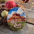 thumbnail image 5 of Bell Rock Sedona Ceramic Ornament, Arizona Landmark Souvenir Christmas Decoration for Hikers, 5 of 6