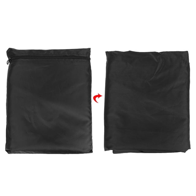 Funda de paraguas de tela Oxford, funda de paraguas anti-UV negra de tela Oxford 210D, funda de paraguas de alta capacidad
