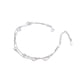 thumbnail image 2 of Pulsera de plata Stars S925, elegante pulsera de eslabones de forma redonda ajustable para citas en la vida diaria, 2 of 5