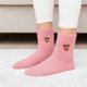 thumbnail image 4 of Calcetines gruesos y cálidos de invierno para mujer, con forro polar, hasta media pantorrilla | Calcetines suaves y cómodos para dormir | Calcetines térmicos de moda para el frío | Calcetines, 4 of 7